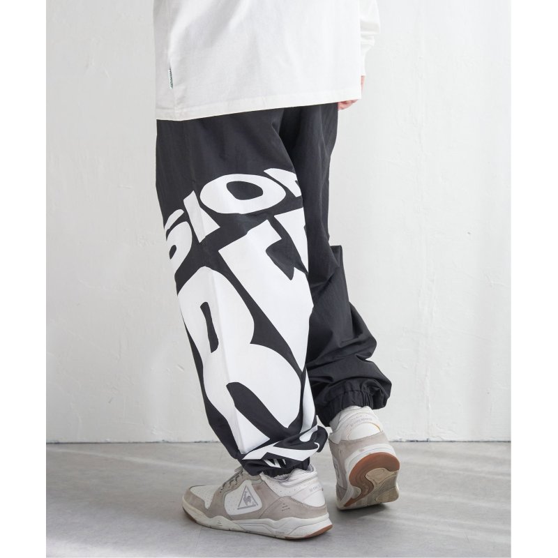 VISION STREET WEAR ヴィジョンストリートウェア サークルロゴナイロンパンツ
