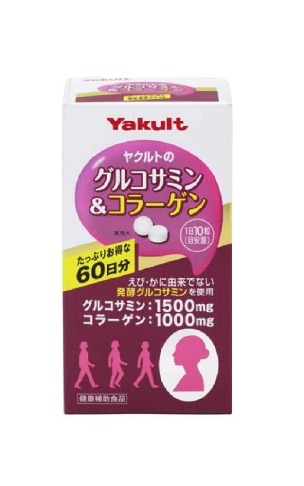 ヤクルト グルコサミン＆コラーゲン 徳用 600粒