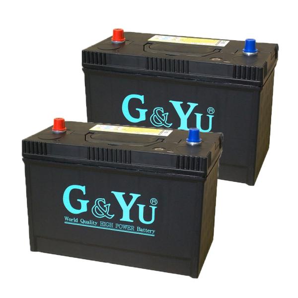 G&Yu [ジーアンドユー] バッテリー SMF31-870（お得な２個セット） スターティング用　輸入車トラクター　重機