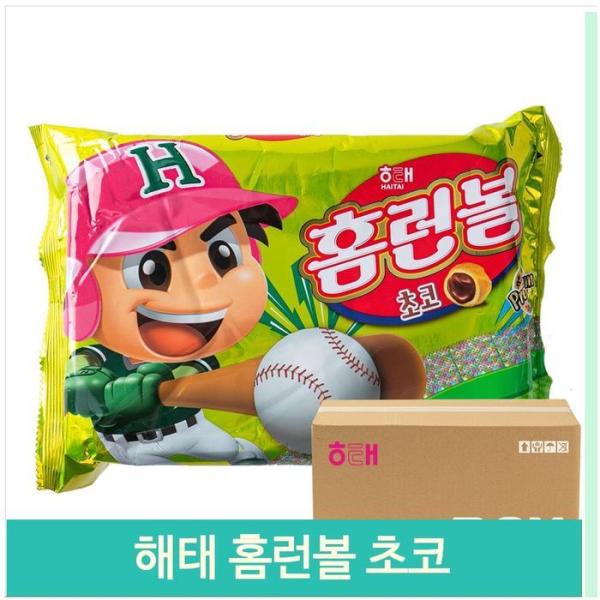 チョコ菓子 ヘテ ホームランボール チョコ128g 12入 子供 大人 おやつシリアル