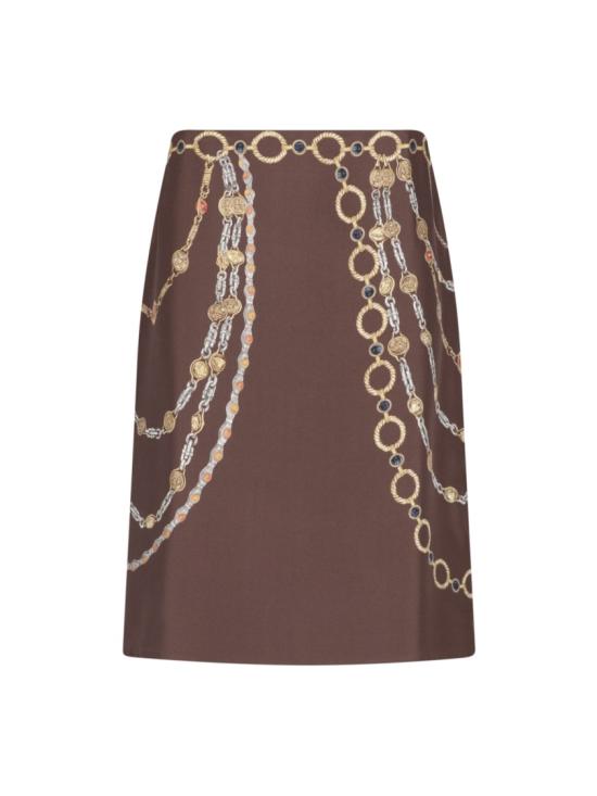 VERSACE Women Skirts 1024690 1A179525N940 Brown