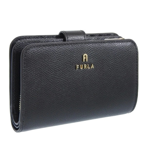 フルラ FURLA 財布 レディース 二つ折り レザー ブラック wp00314are000o6000