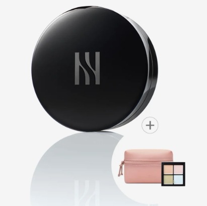 【豪華限定セット】ブラッククッションファンデーション デュオ [全7色] SPF34/PA++ （本品15g＋レフィル15g＋フェイスコレクティングパレット＋ポーチ）