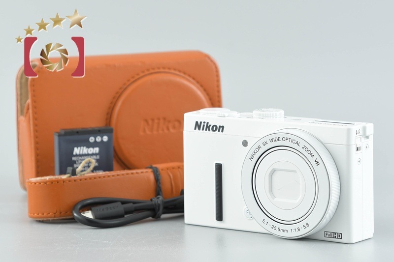 COOLPIX P340 ホワイト コンパクトデジタルカメラ