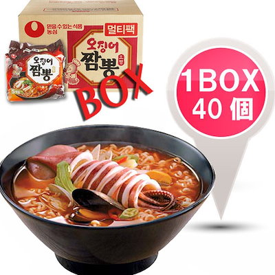 農心イカチャンポン/オジンオチャンポン(124g)1BOX*40...のサムネイル