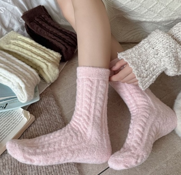 レディース 黒 暖かい 靴下 レディース 可愛い 抗菌防臭