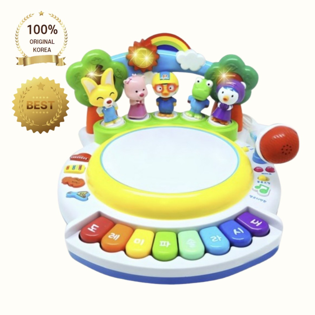 [正品]Poror*Jooyoung ジュヨン ポロ0 ビングルビングル ダンスする カラオケおもちゃ【カラオケ, ダンス, おもちゃ】