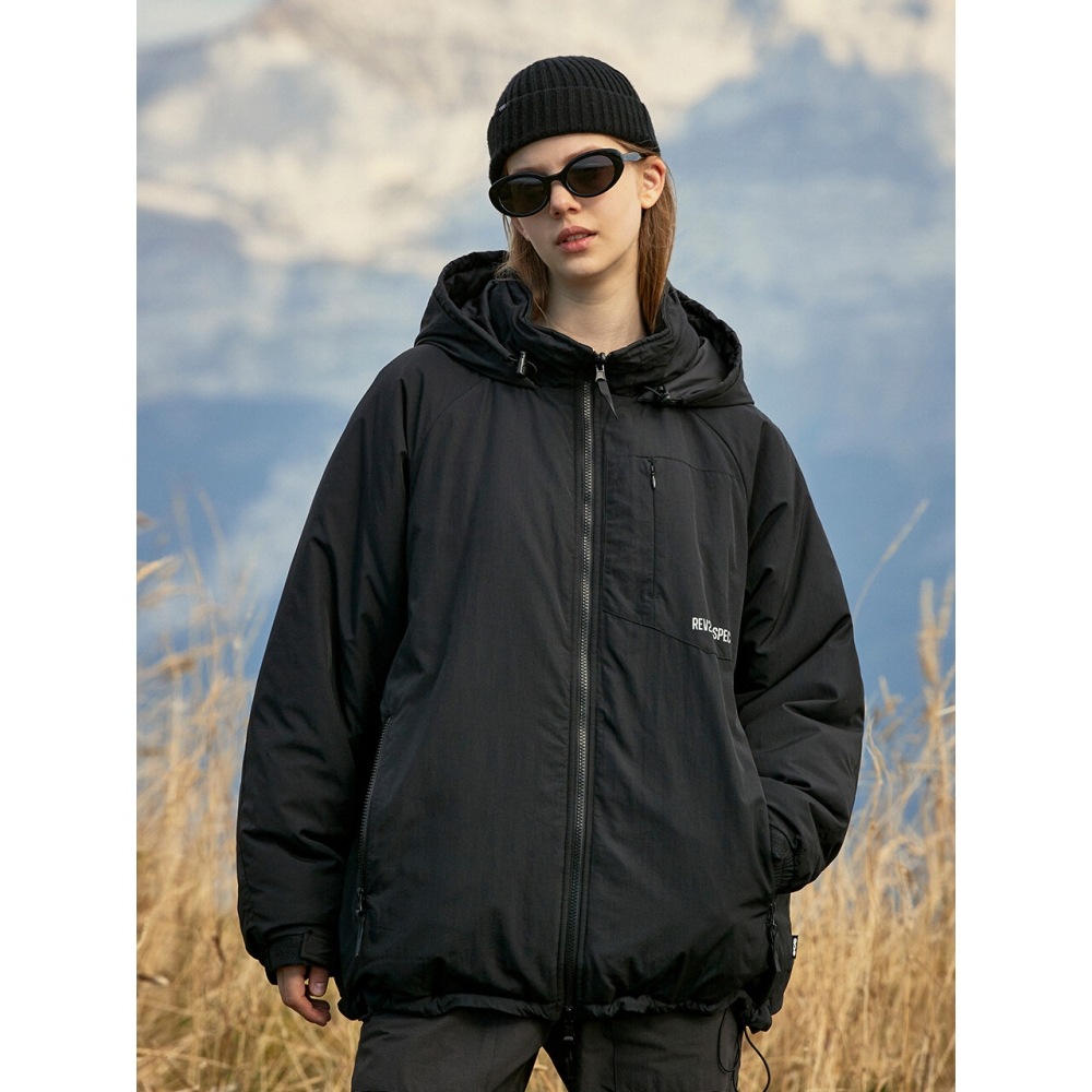 フルークフルークユーティリティナンバーコードヒートパッド入りパーカー FPJ217 2色 W