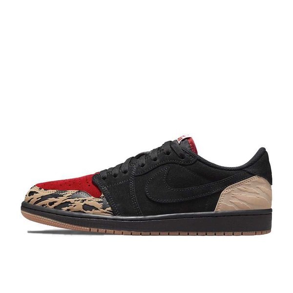 ソールフライエアジョーダン1ロー ブラックレッド 28.5cm Sole FlyNike Air Jordan 1 Low Black and Sport Red DN3400-001 安心