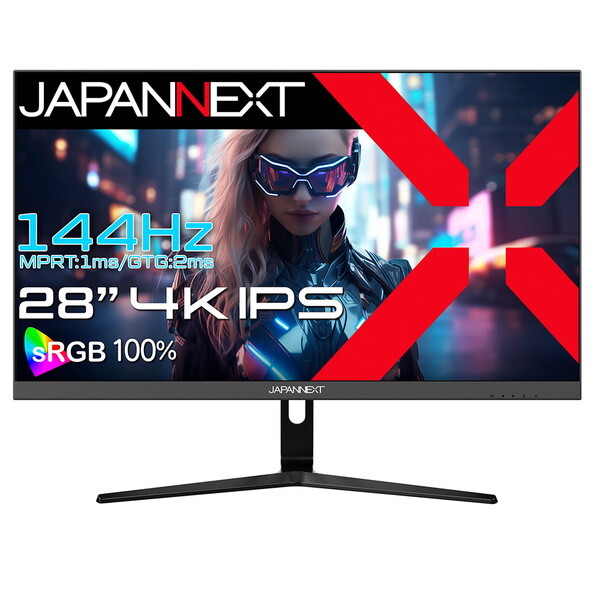 JAPANNEXT JN-IPS28G144U 28型 ゲーミングモニター