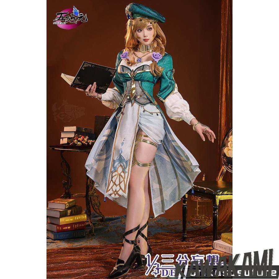 三分妄想　原神　コスプレ　リサ　葉に隠れし芳名　新スキン　衣装　ウイッグ　靴　追加可