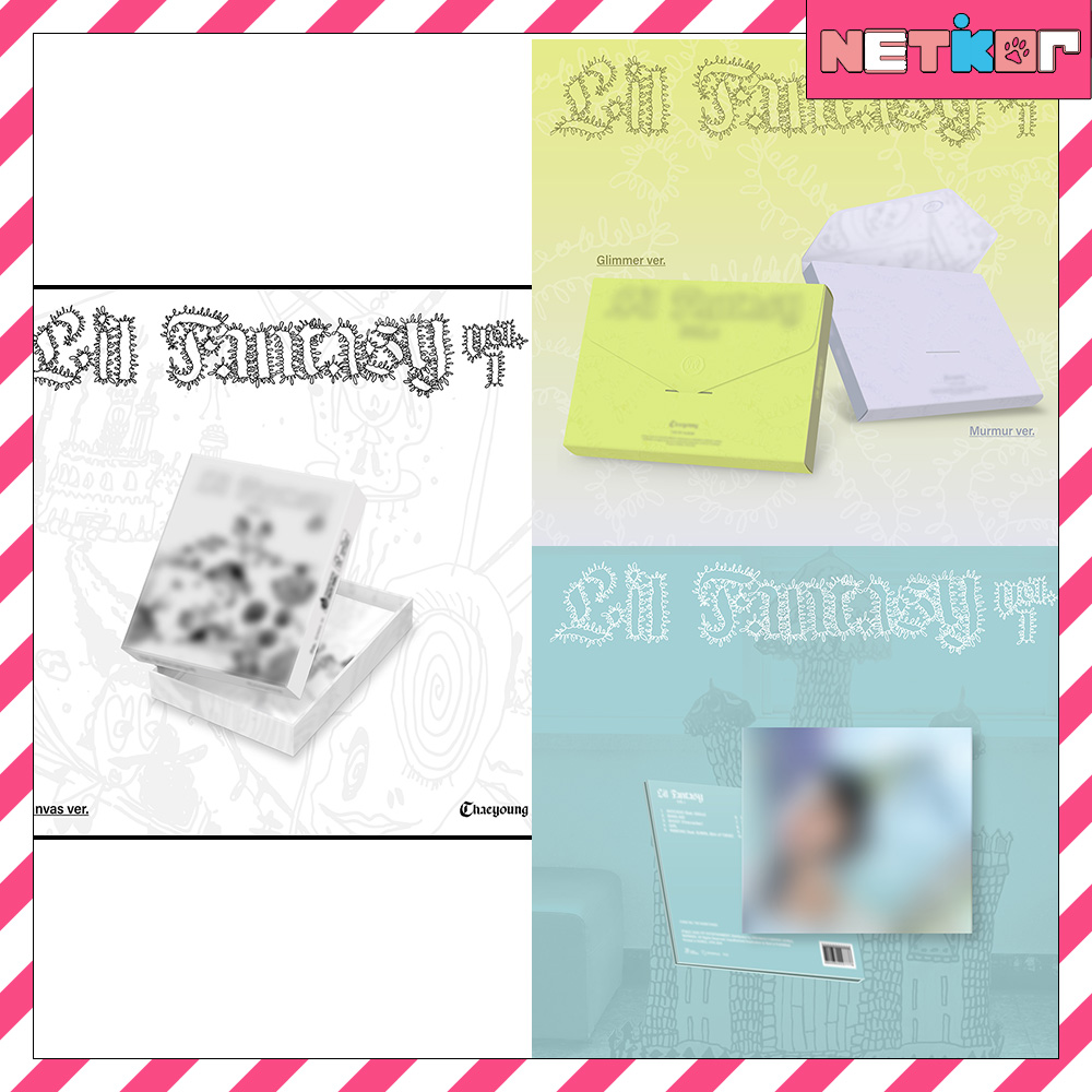 4種セット (PB2+Sparkle1+Canvas1) CHAEYOUNG (TWICE) 1集アルバム LIL FANTASY vol.1 韓国チャート反映 当店特典 トゥワイス チェヨン