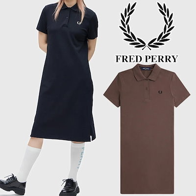 Qoo10] フレッドペリー ワンピース 半袖 レディ : レディース服