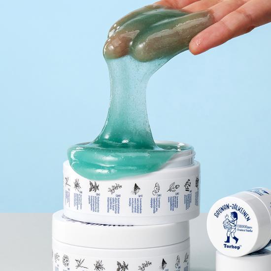 [元祖温熱塩パック] サウナンジアン ソルトマスク 90+7g #ウォッシュオフパック #塩サウナ #毛穴パック #スパ毛穴 #毛穴ケア