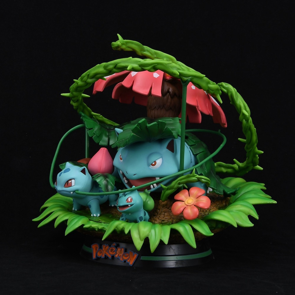 Pokémon Unique Art Studio フシギダネ ライセンス樹脂製スタチュー