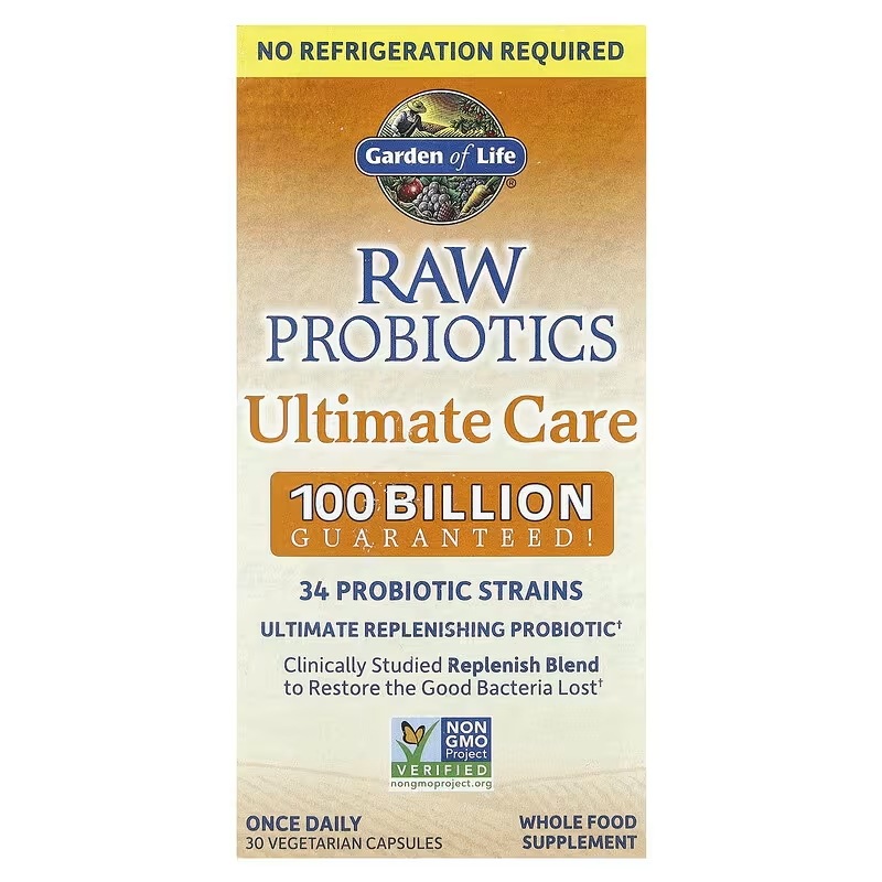 RAW（ロー）プロバイオティクス アルティメットケア 常温保存可能 ベジカプセル30粒