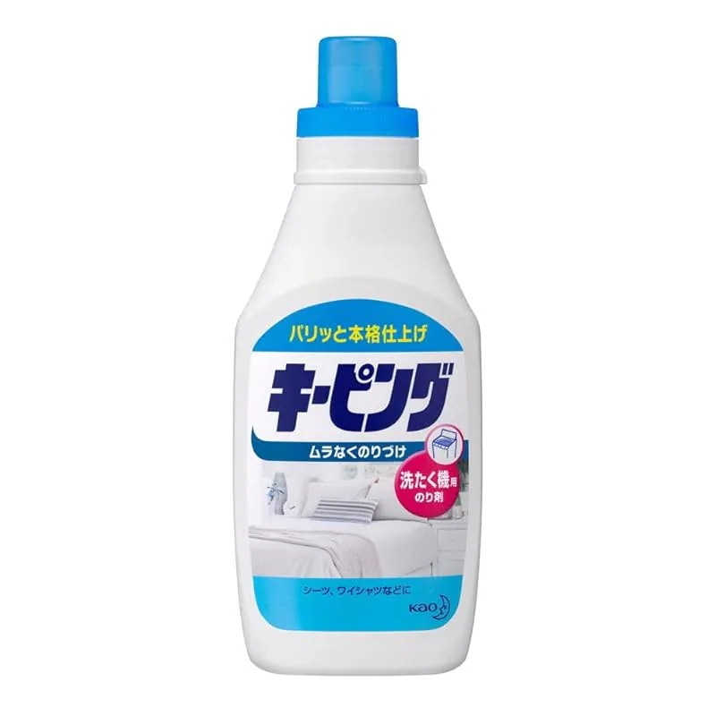 即納キーピング 衣料用のり剤 洗たく機用 本体 600ml