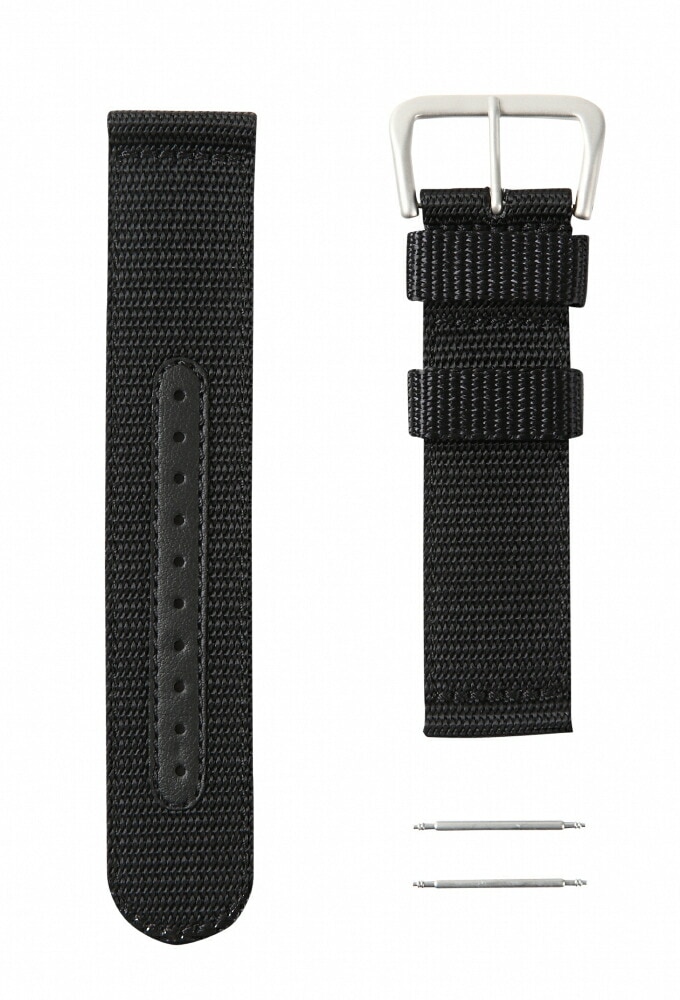 [セット商品] [SEIKO パッケージ] [新品] SEIKO 4A211JL SEIKO5 純正 22mm ブラック ナイロンベルト と ベルトピン2本 の2点セット [逆輸入品] [簡易パッケー