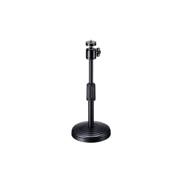 (まとめ)サンワサプライ WEBカメラ用卓上スタンドCMS-STN1BK(×3セット)
