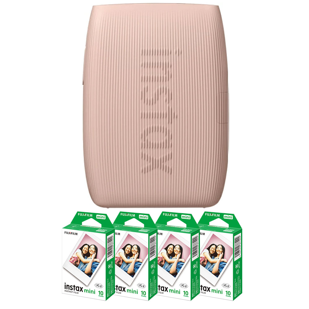 (フィルム40枚付)富士フィルム　スマートフォン用プリンター リンク3　ROSE PINK（ローズピンク） INS MINI LINK3 ROSE PINK 12,853円
