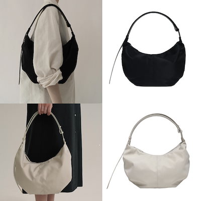 Qoo10] NOTHING WRITTEN HT Nylon Shoulder Ba
