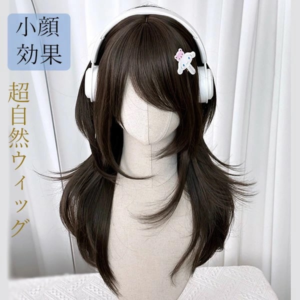 ウィッグ かつら かわいい 女性 普段 使い ロリータ lolitaファッションwig 自然 医療用ウィッグ 小顔効果 レディース女性 コスプレ前髪自然 医療用 フリーサイズ 5,606円