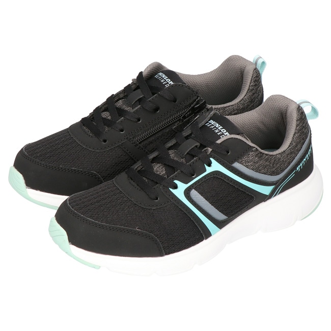 リファインド スニーカー レディース 幅広 軽量 ファスナー サイドジップ 歩きやすい 軽い C1501 ジョギング ウォーキング