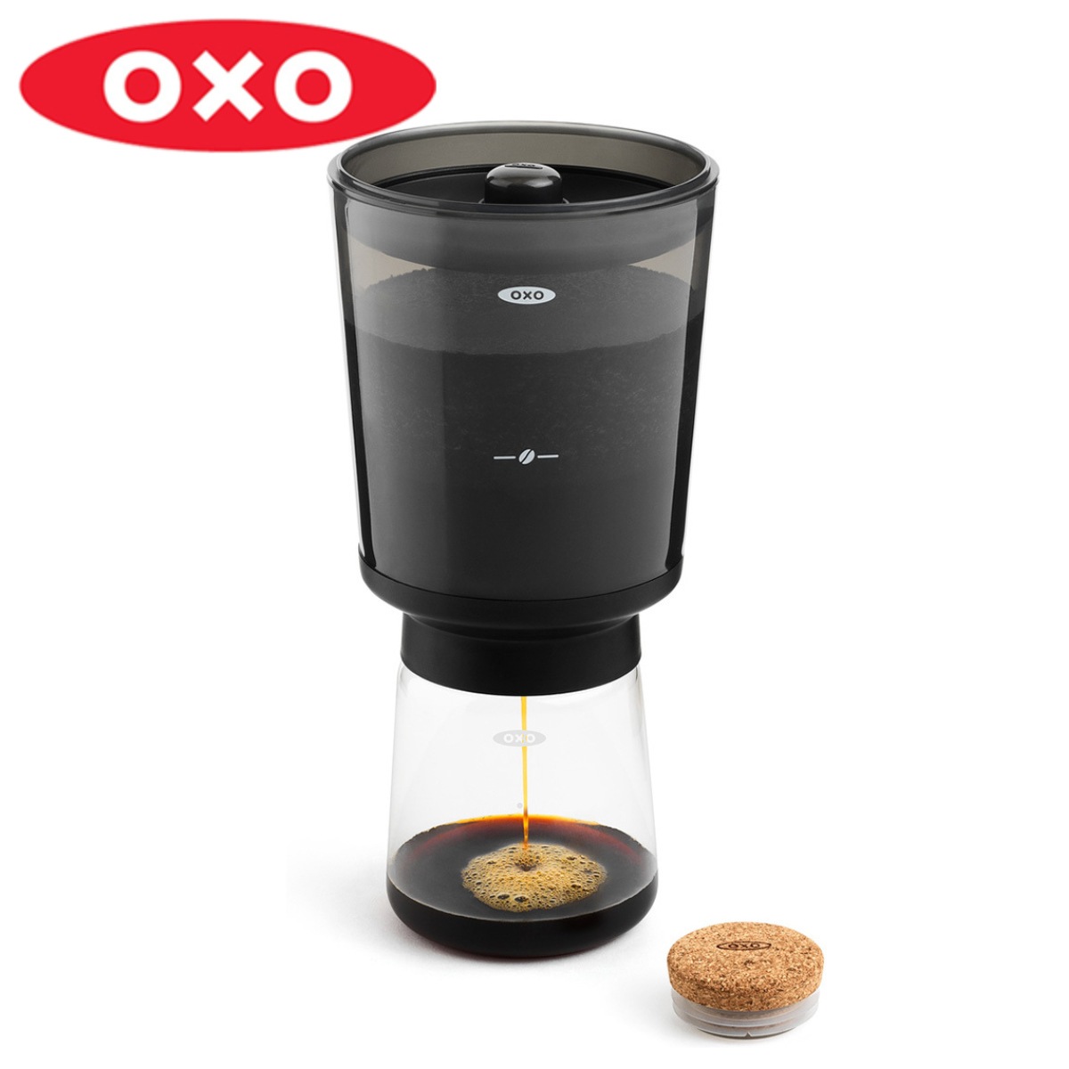 OXO コーヒーメーカー 水出し 5ー7杯用 コールドブリュー 耐熱ガラス オクソー 食洗機対応 水出しポット アイスコーヒー 水出しコーヒー 水だし コールドブリュワー 水出し珈琲 濃縮