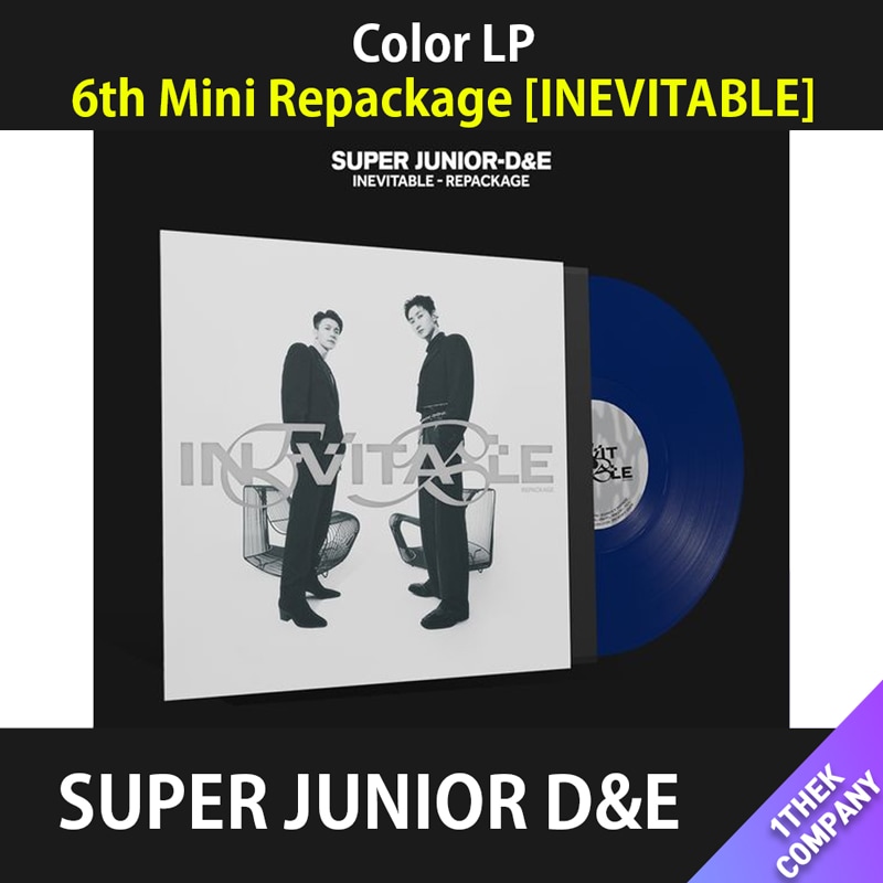 （Color LP）SUPER JUNIOR D&E 6th Mini Album Repackage [INEVITABLE]