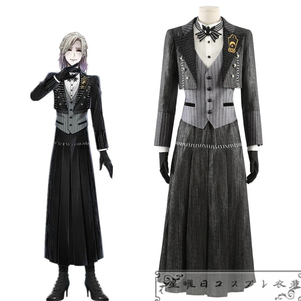 ツイステ Lost in the book ナイトメアースーツ 始まりのハロウィーン ヴィル Vil コスプレ衣装 コスチューム