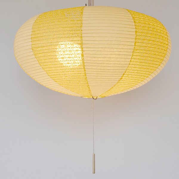 ペンダントライト 幅50x高さ27cm koma 光輝x麻葉菜種 SPN2-1017 2灯