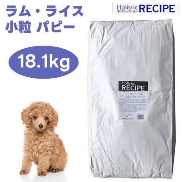 Holistic RECIPE ホリスティックレセピー ラム&ライス 小粒 パピー 18.1kg ブリーダーパック 大袋 ドッグフード 犬用 餌