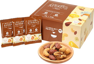 他サイト： by Amazon ハニーバターミックスナッツ 30P 個包装の商品画像