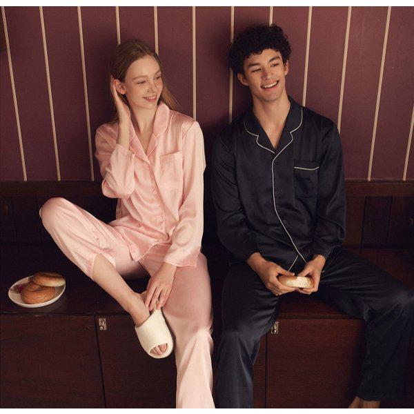 （スターフィールド水原店）シャムスシルキーカップルパジャマSPA2430WM