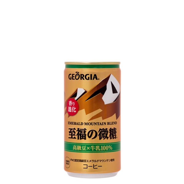 【2ケース】ジョージアエメラルドマウンテンブレンド至福の微糖 缶 185g (30本入*2)