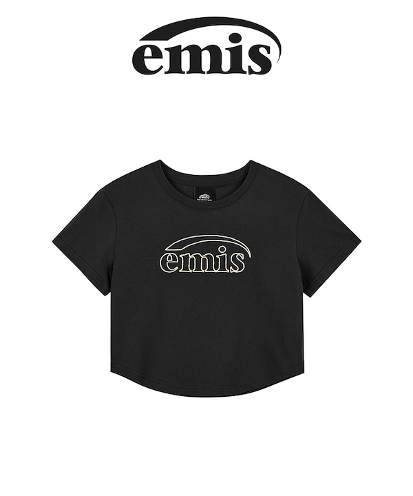 【emis】CHAIN STITCH T-SHIRT ★送料・関税込★大人気★ CHAIN STITCH T-SHIRT-NAVY - EMIS