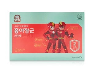 [韓国商品館]リニューアル 満5歳 7歳 幼児 専用 紅二将軍 2段階 1箱（20ml*30包）100% 正規品