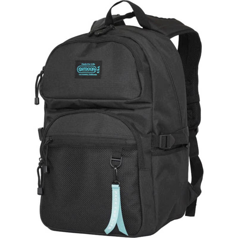 OUTDOOR　ラウンドデイパック 32L スクールリュック ブルーブラック　OD-11179-BLBK