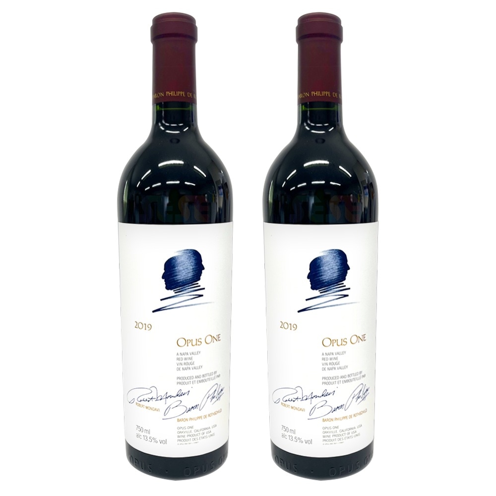 冷蔵便 Opus One（オーパス ワン）2019 2本セット 750ml 赤ワイン アメリカ カリフォルニア フルボディ