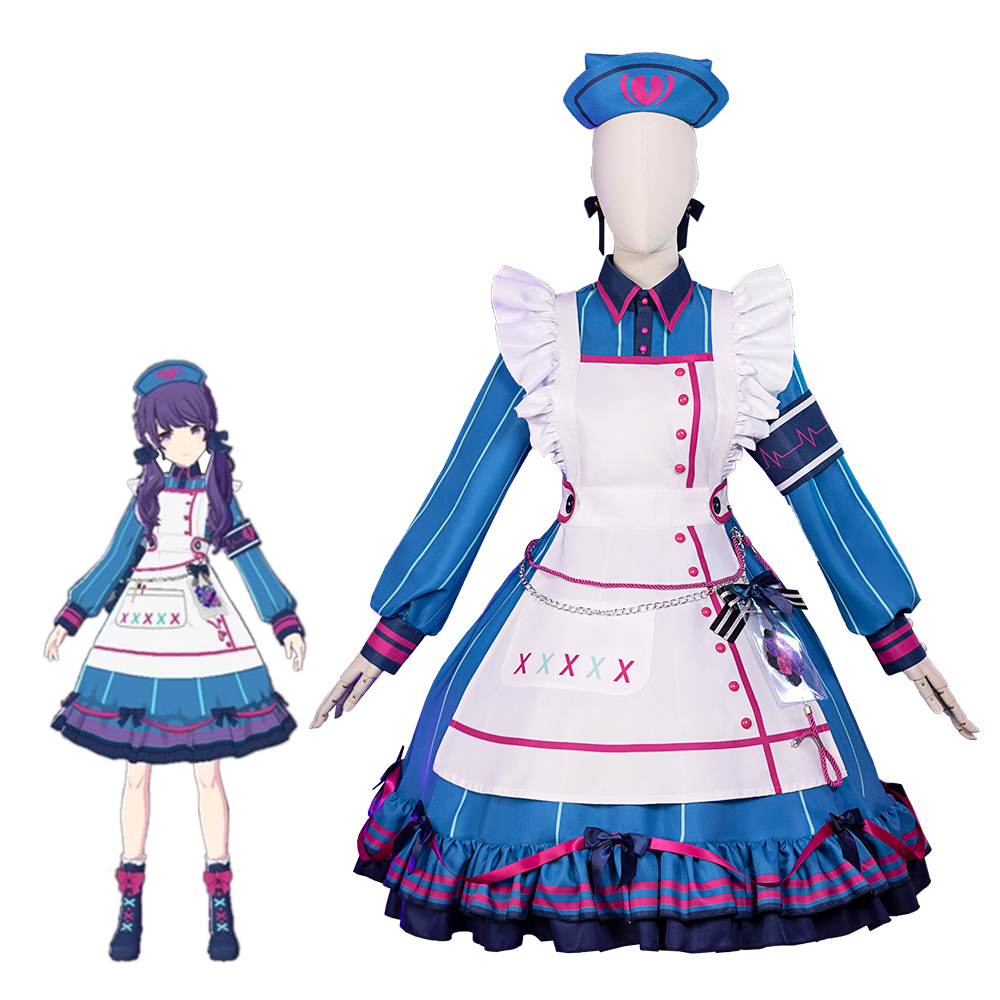 プロジェクトセカイ　プロセカ　コスプレ　猫耳おばけの案内人　朝比奈まふゆ　コスプレ衣装