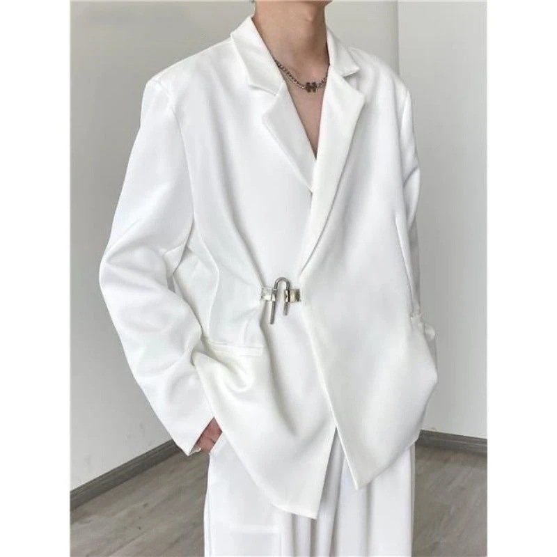 サマースーツ デザイン感 スーツ ブレザー+カジュアルパンツ セットアップメンズ セット