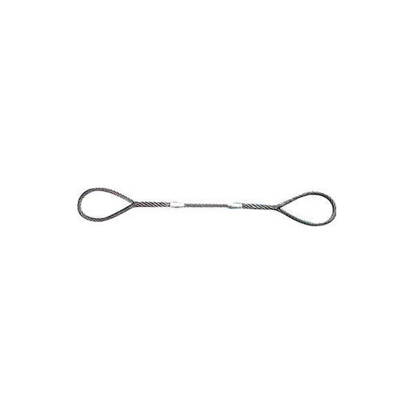 （まとめ）Wスリング Aタイプ 6mmx1.0m GR-6S1 1本 [x5セット]