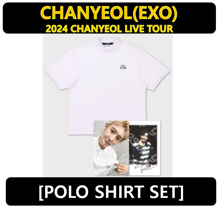 【(EXO) CHANYEOL】 - [POLO SHIRT SET] 2024 CHANYEOL LIVE TOUR