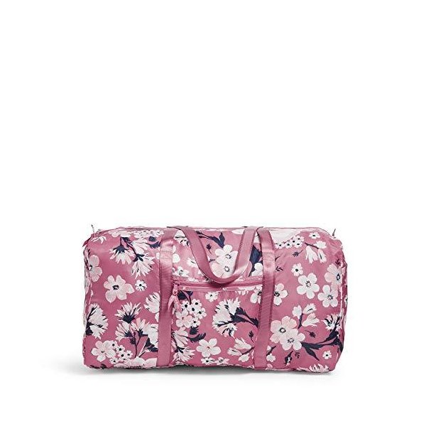 Vera Bradley Women s Packable XL Duffel Travel Bag， Strawberry Grand Garden， One Size 並行輸入品 22,500円