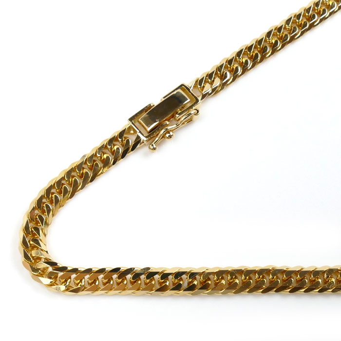 K18YG イエローゴールド ネックレス 喜平6面Wカット 30.0g 50cm メンズ 中古