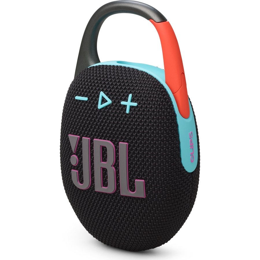 JBL JBLCLIP5BLKO 防塵防水対応ポータブルBluetoothスピーカー(ファンキーブラック) JBLCLIP5BLKO