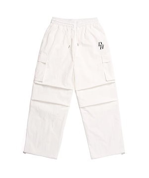 Qoo10 DXOH RIVET WIDE PANTS カモフ