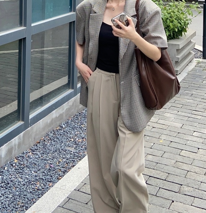 Glenmac 〈Bshop別注〉クルーネックニットカーディガン