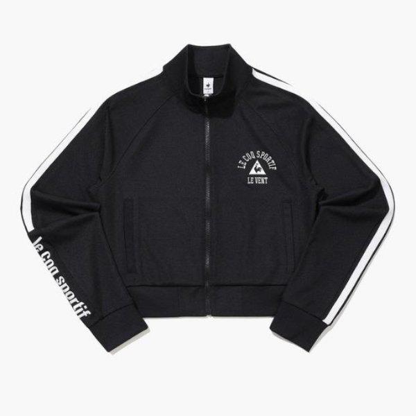 長袖Tシャツ JQS QQ122LFT22-BLK ウーマンズ サンデー パイピング トラックトップ / BLACK