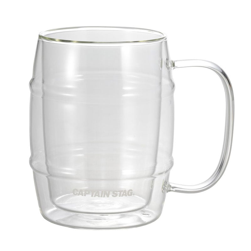 樽ビアカップ 1000mL （ダブルウォール） トレッキング キャンプ用品 食器 フォーク スプーン (UW2032)